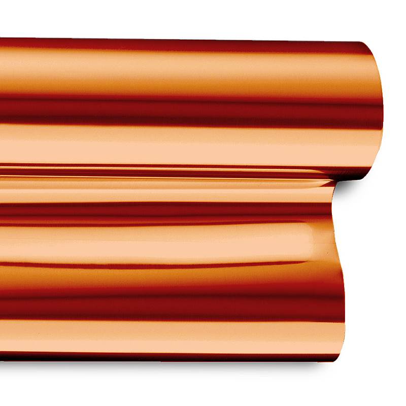 Heissfolie Orange, Metallic