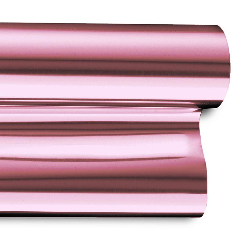 Heissfolie Rosa, Metallic